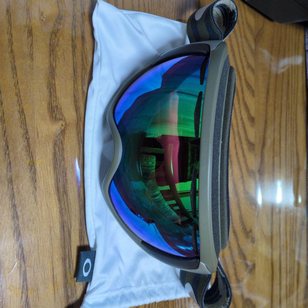 Oakley ゴーグル カモフラージュ グリーンレンズ