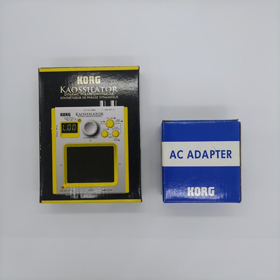 【美品】KORG KAOSSILATOR カオシレーター 純正アダプタ付属