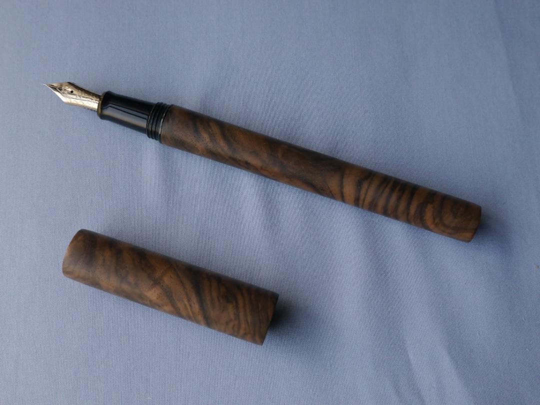 パイロット万年筆 カスタム743(742)用銘木軸 【トルコ ウォルナット 】