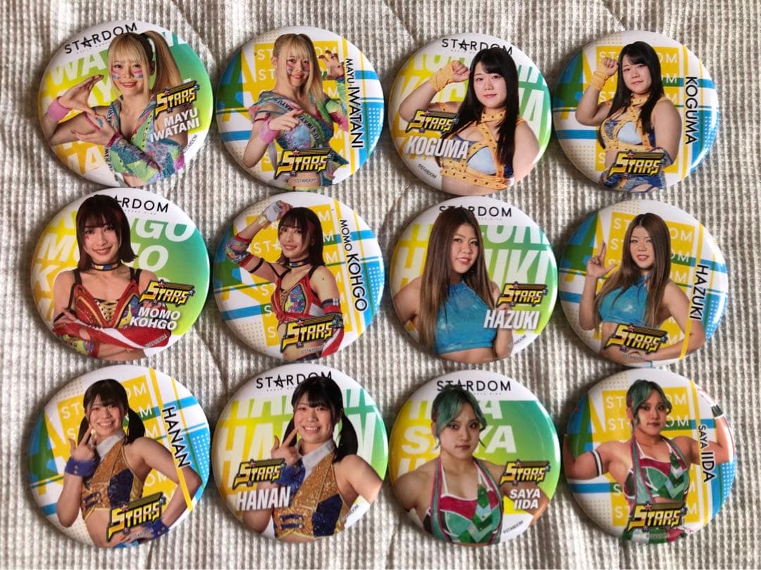 スターダム STARDOM 缶バッジ 女子プロレス アクリルスタンド まとめ売り