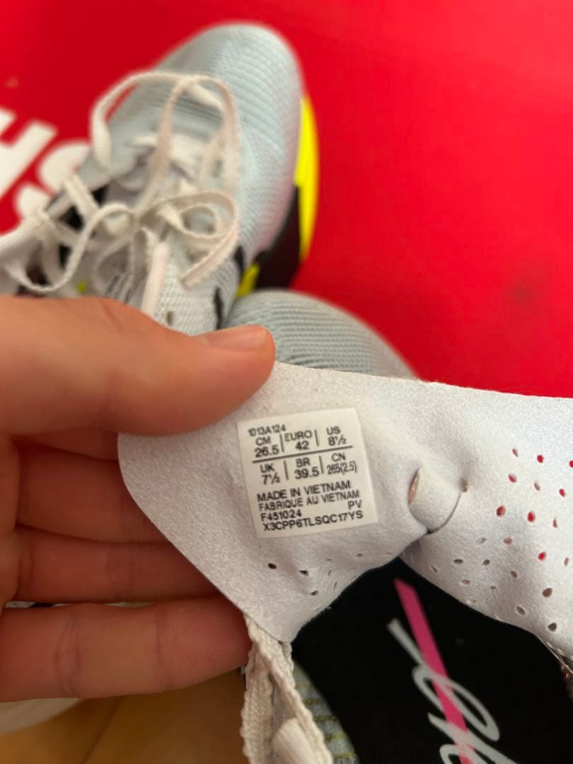 アシックス メタスピードエッジパリ 26.5cm