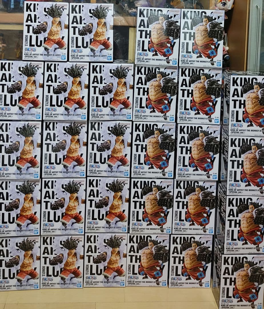 ワンピースフィギュア　KING OF ARTISTモンキー・Ｄ・ルフィ28点