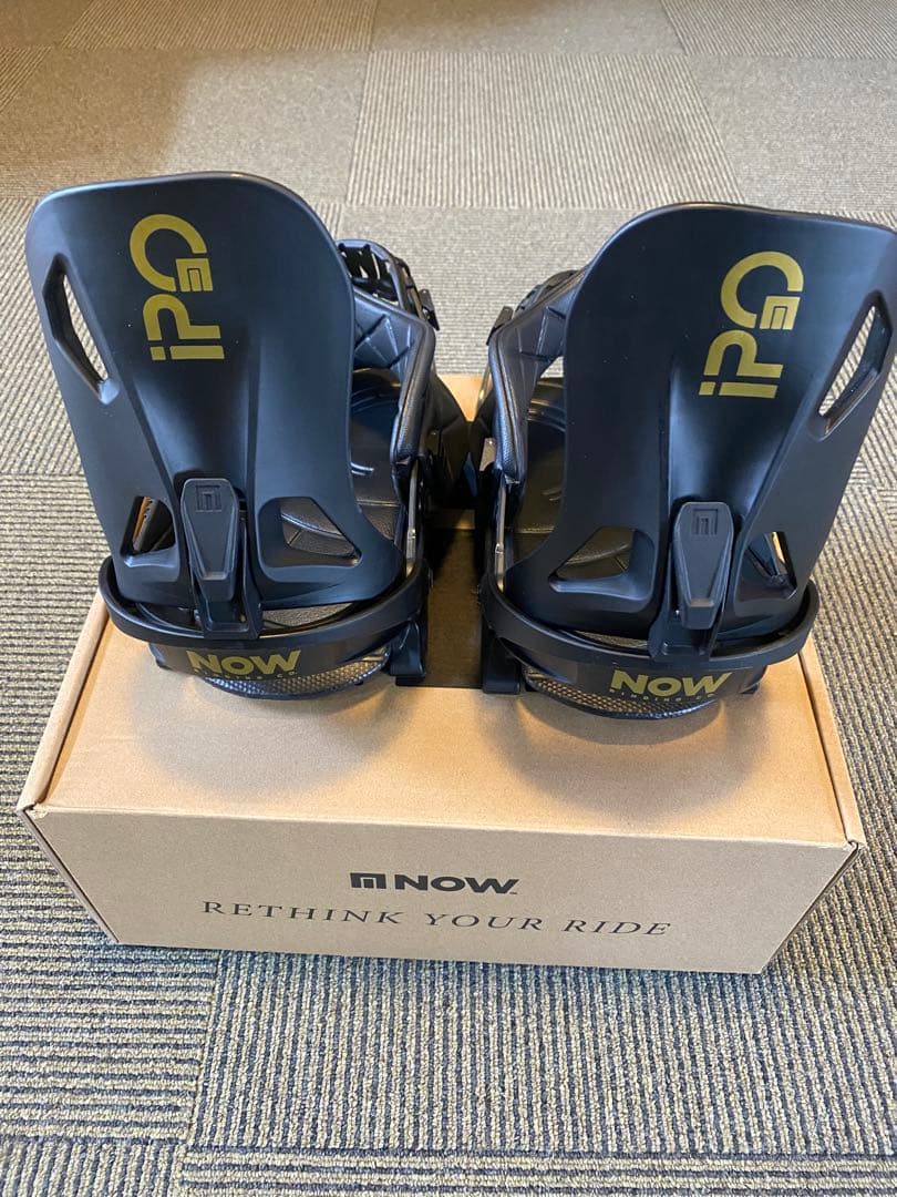 新品NOW IPO ビンディング ブラック size：M