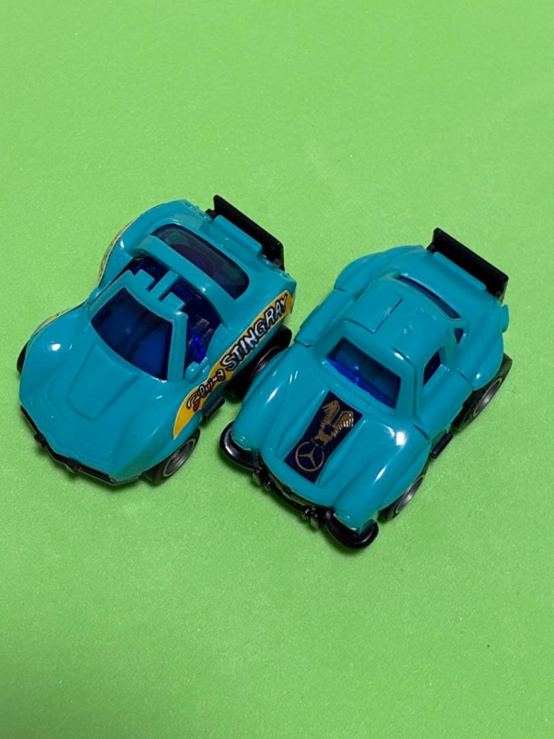 チョロQ、2台セット・ミントグリーン