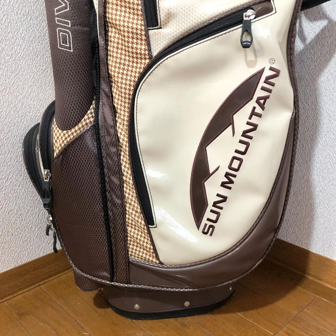 希少 SUN MOUNTAIN ゴルフ キャディバッグ サンマウンテン 14分割