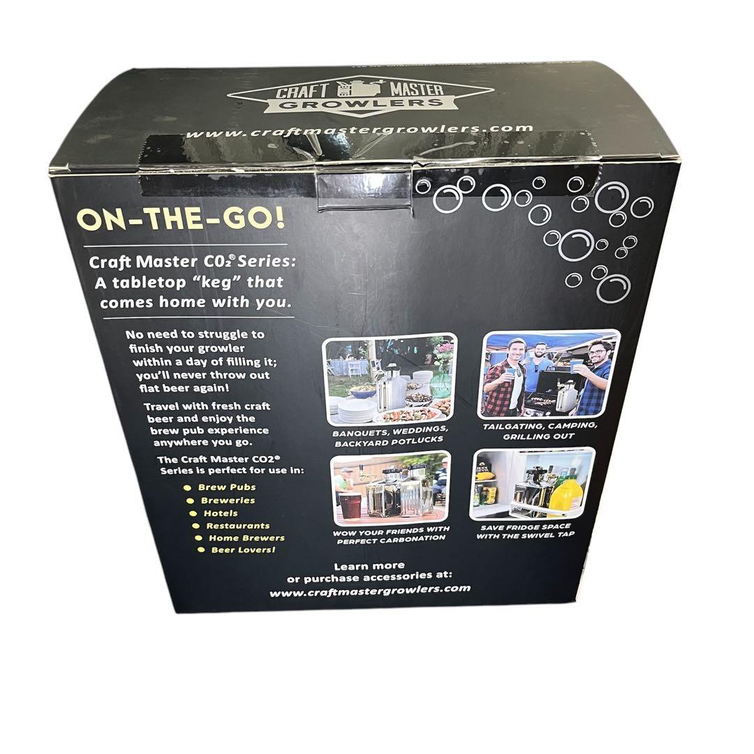 【新品】ビールサーバー クラフトマスター growlers128oz