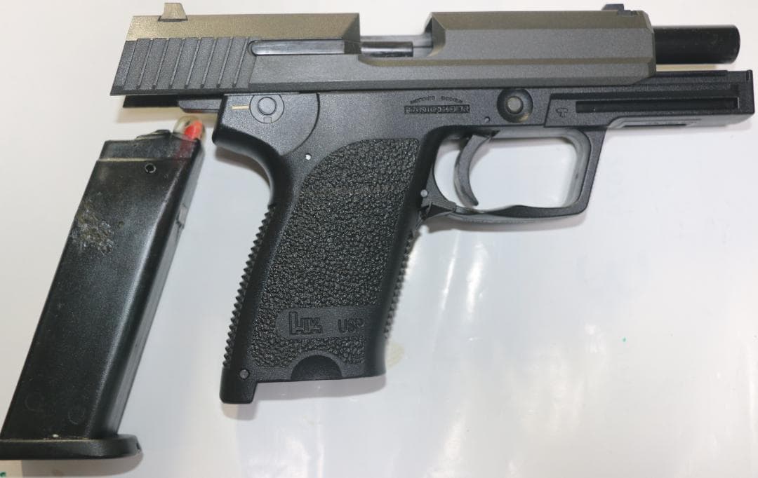 タニオ・コバ製　ABS樹脂ガスガン　Ｈ＆K　ＵＳＰ／ＢＬＫ　合法品　中古品