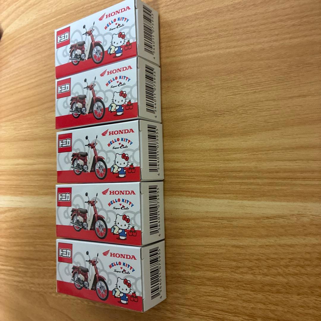 HONDA HELLO KITTY ミニカー 5個セット
