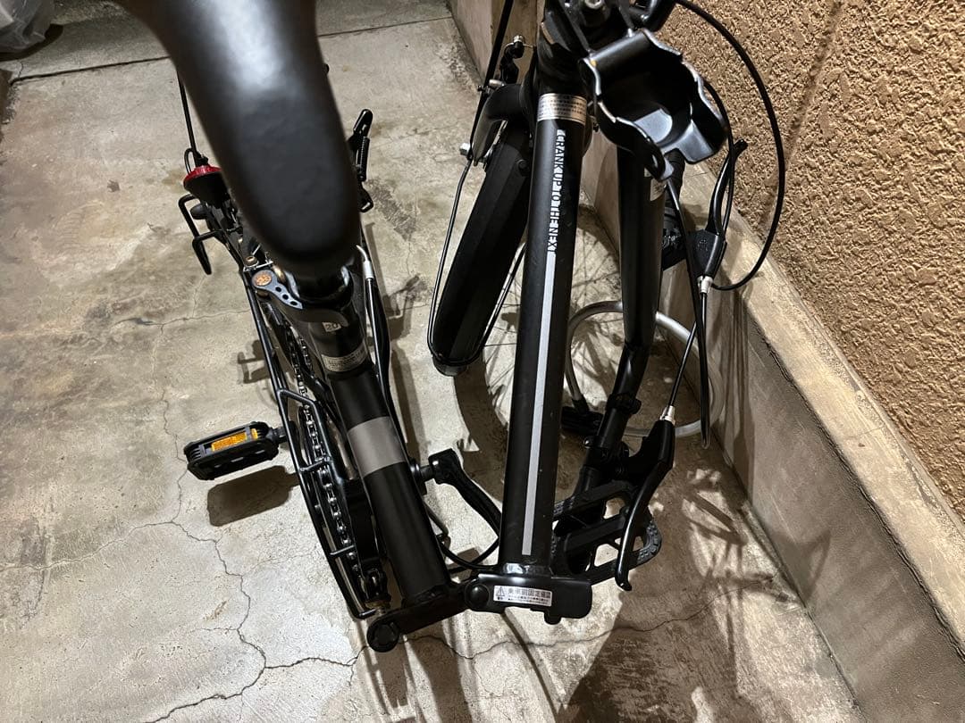 A*P様 中古　折り畳み自転車　クローム CR-FD207S 小径車20インチ