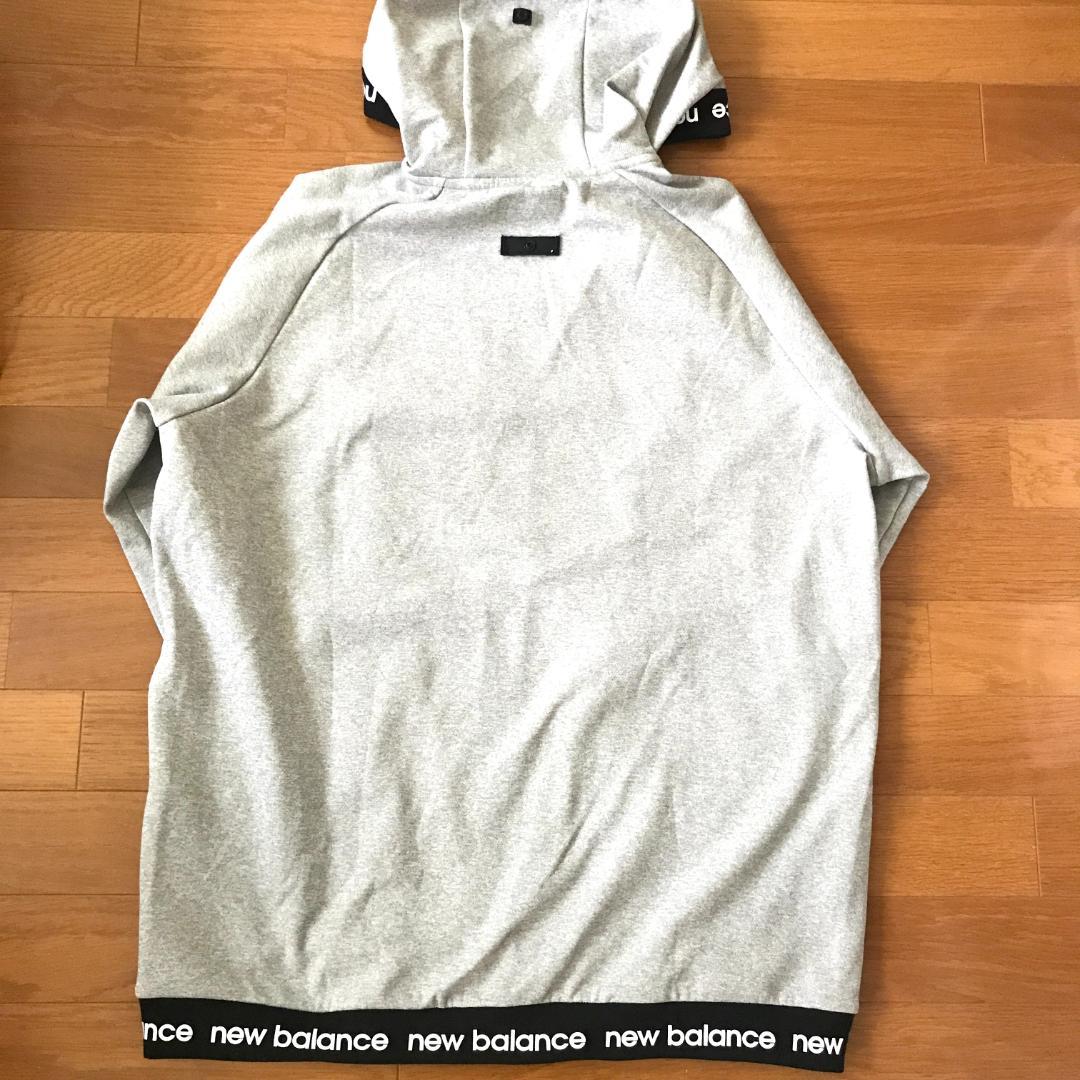 ニューバランス　ゴルフ　フルジップパーカー　 グレー　サイズ6　⑤