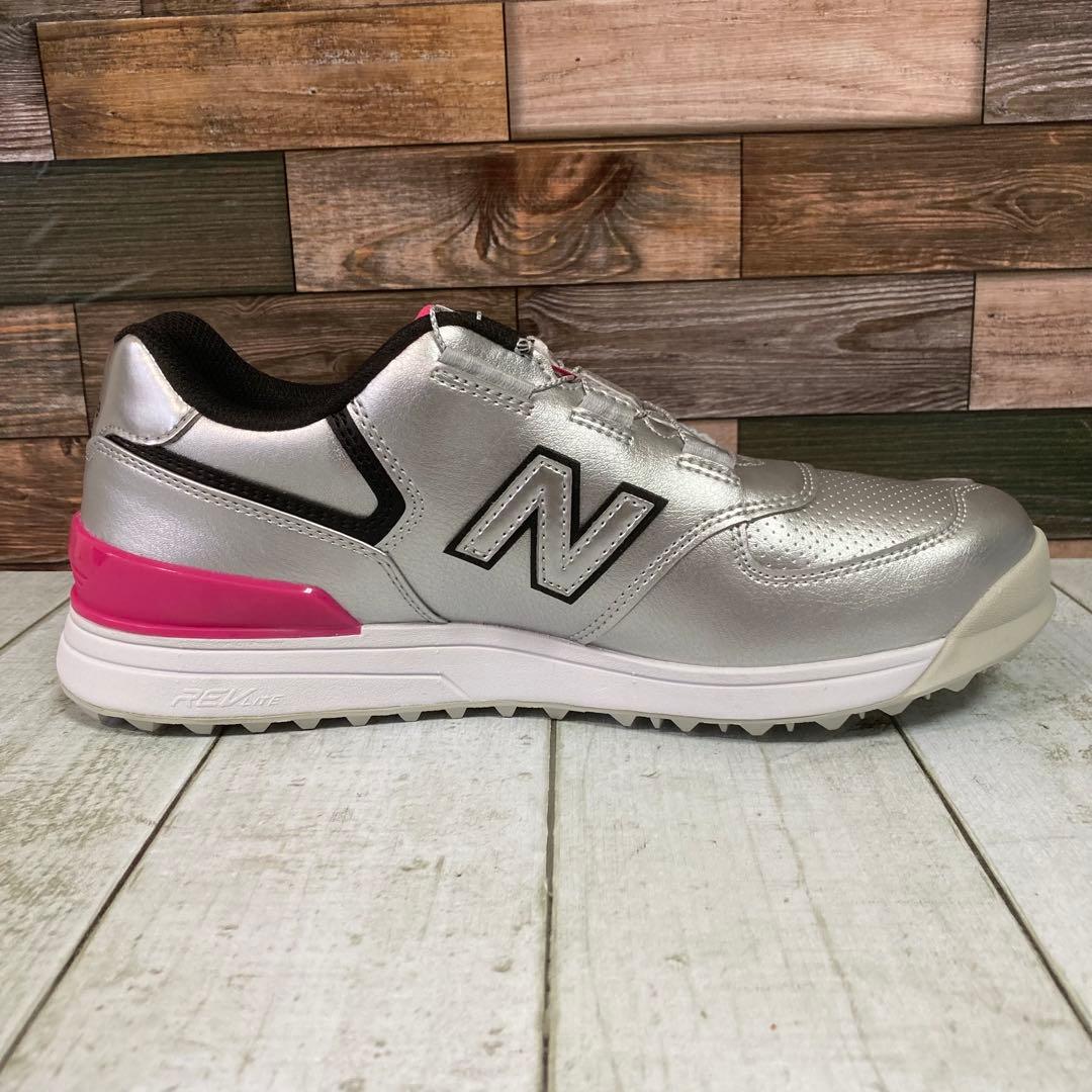 ✨新品✨ ニューバランス 574 v3 BOA ゴルフシューズ　ボア　25cm