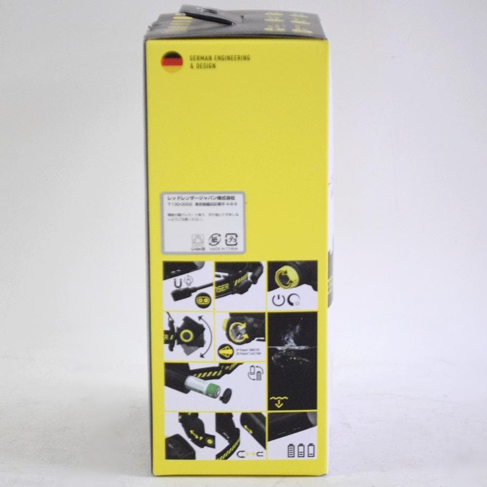 新品 LEDLENSER LEDヘッドライト H7R WORK レッドレンザー