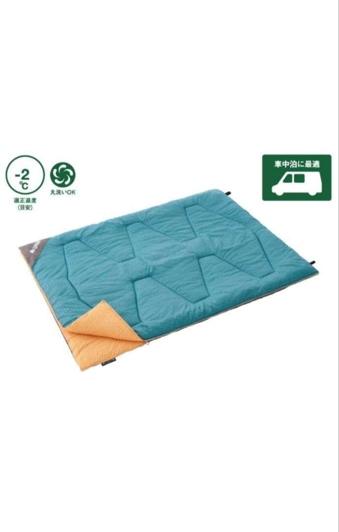 アウトドア寝具 LOGOS MINIVAN-FIT SLEEPING BAG-2 BD