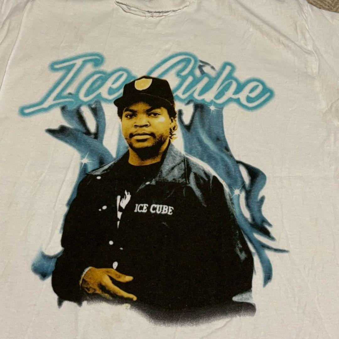 Ice Cube プリントTシャツ ホワイト