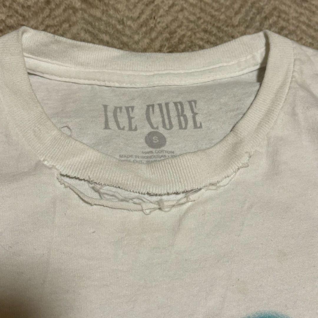 Ice Cube プリントTシャツ ホワイト