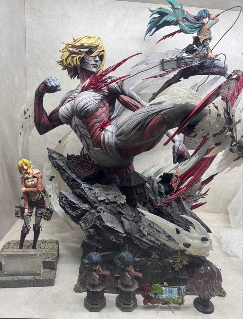 進撃の巨人 ミカサ・アッカーマン フィギュア ガレージキット