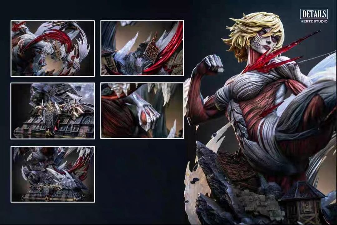 進撃の巨人 ミカサ・アッカーマン フィギュア ガレージキット