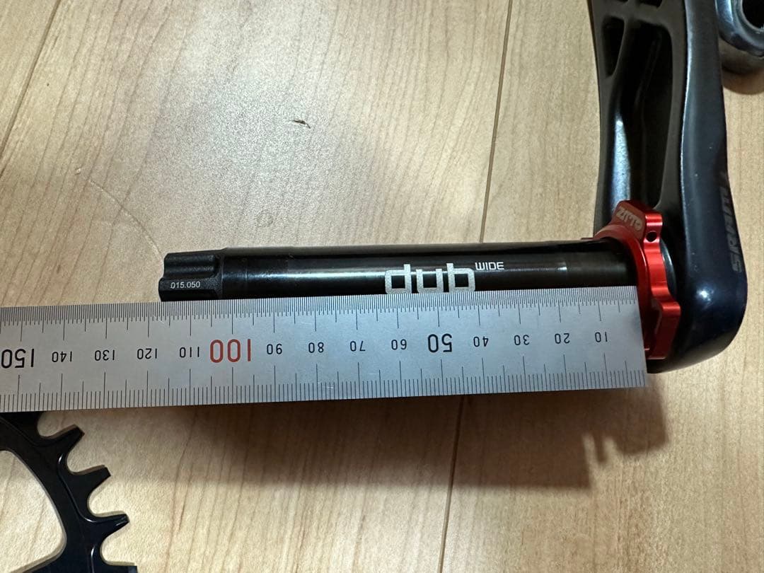 軽量 SRAM X1 EAGLE WIDE クランク 170mm スラム 12S