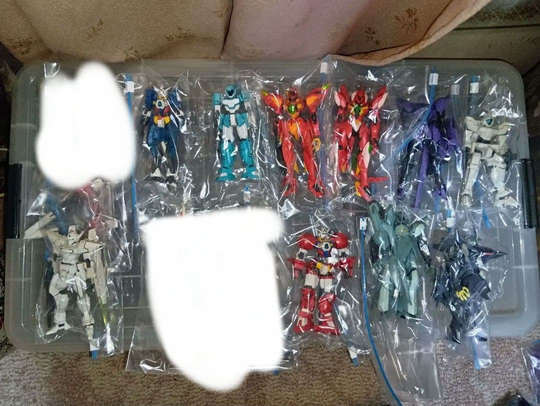 HGガンプラAGE、鉄血、ビルド、ブレイカー他色々完成品ジャンク