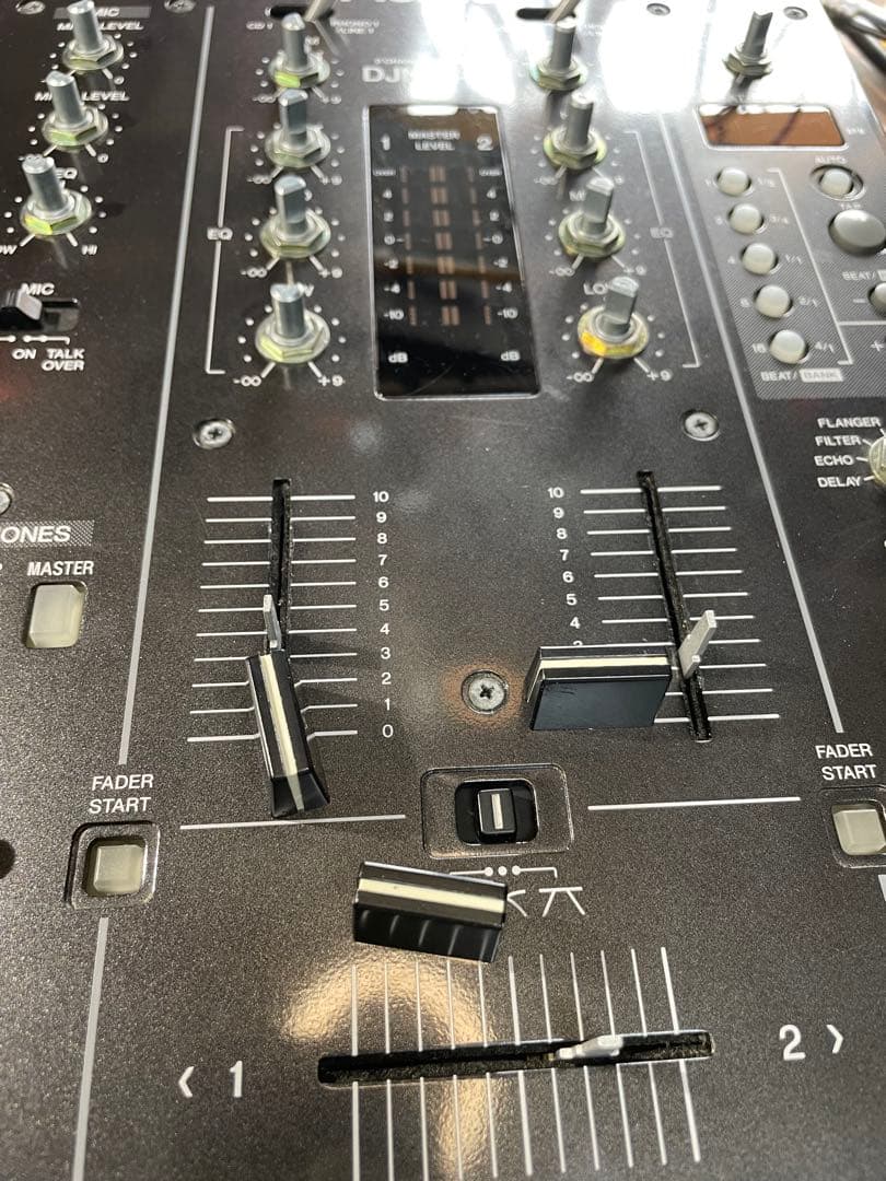 pioneer dj パイオニア　DJM-400 縦横フェーダー内部メンテナンス