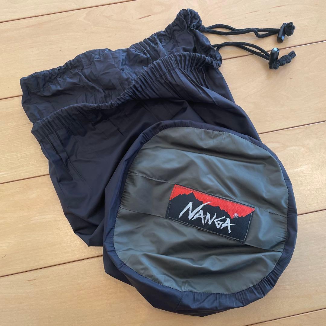 NANGA シュラフ 500STD カーキ色