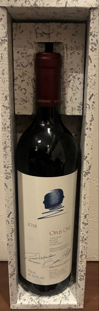 ワイン opus one 2018 750ml