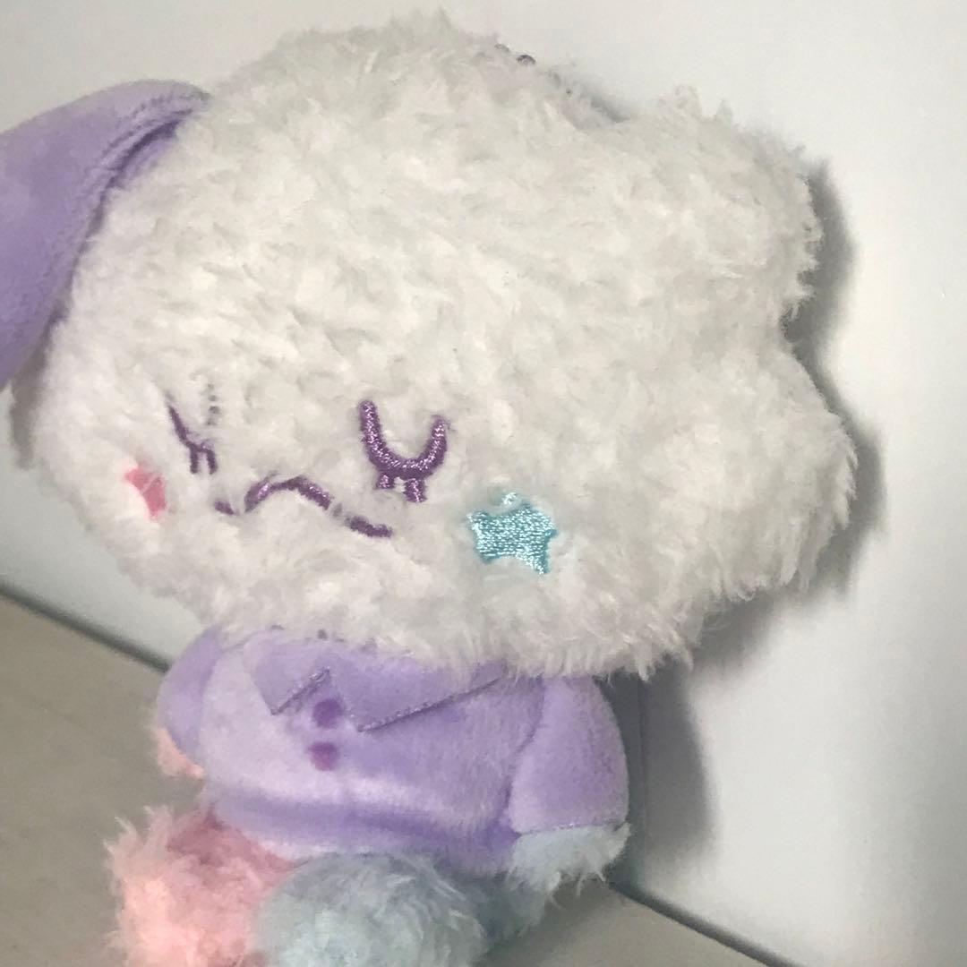 truz som ソム おやすみ　ぬいぐるみキーホルダー　 顔アクキー　baby