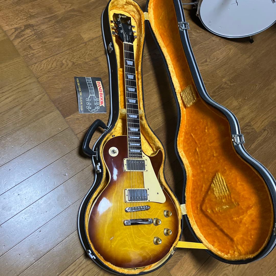 グレコ greco eg-380レスポール モデル　サンバースト