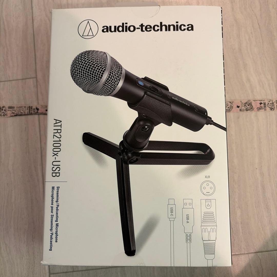 audio-technica ATR2100x-USB マイク