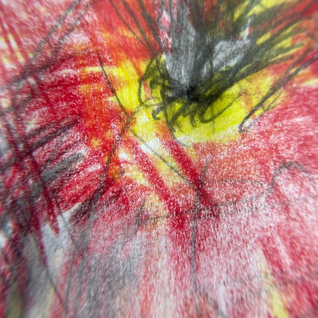 【色鉛筆画】りんご