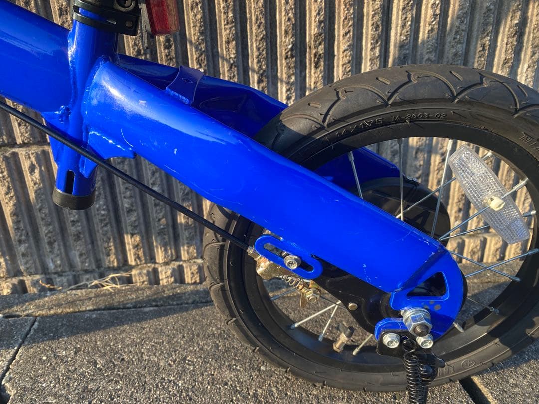 へんしんバイクx14 青　幼児〜小学生まで長く使えるモデルです