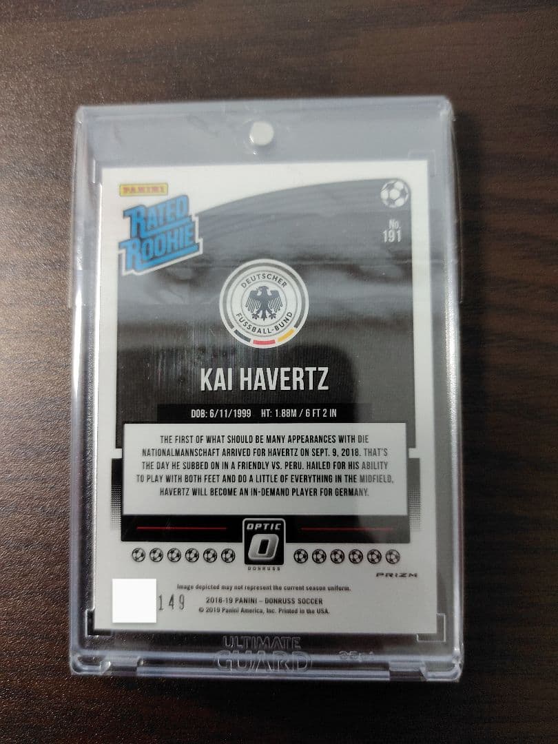 【限定値下げ中】Donruss Kai Havertz Prizm RC/149