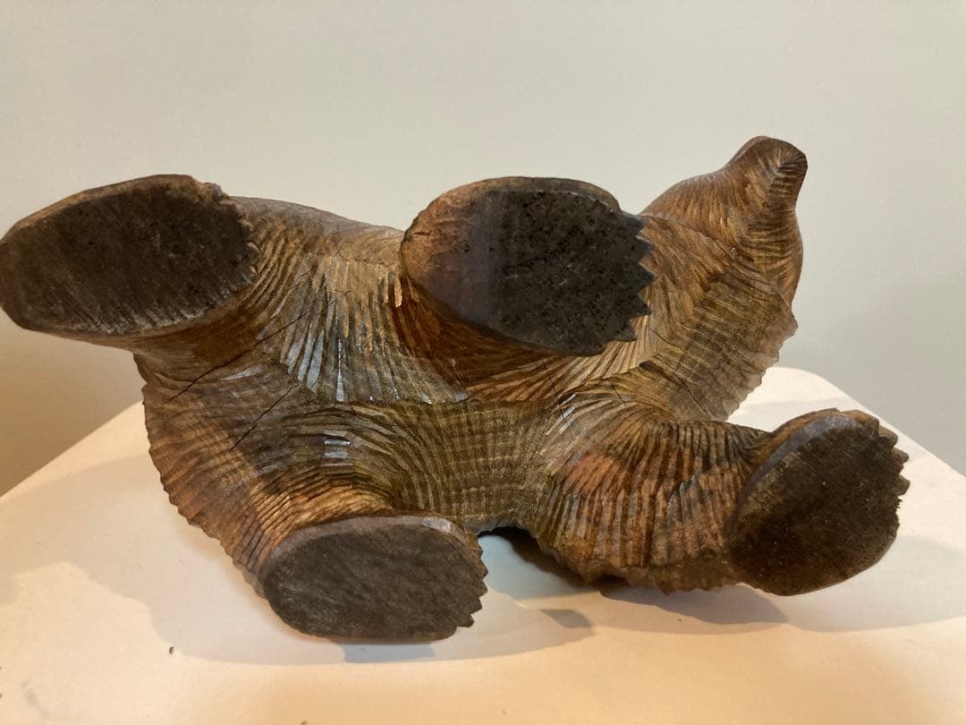 八雲　加藤貞夫　木彫熊　貴重