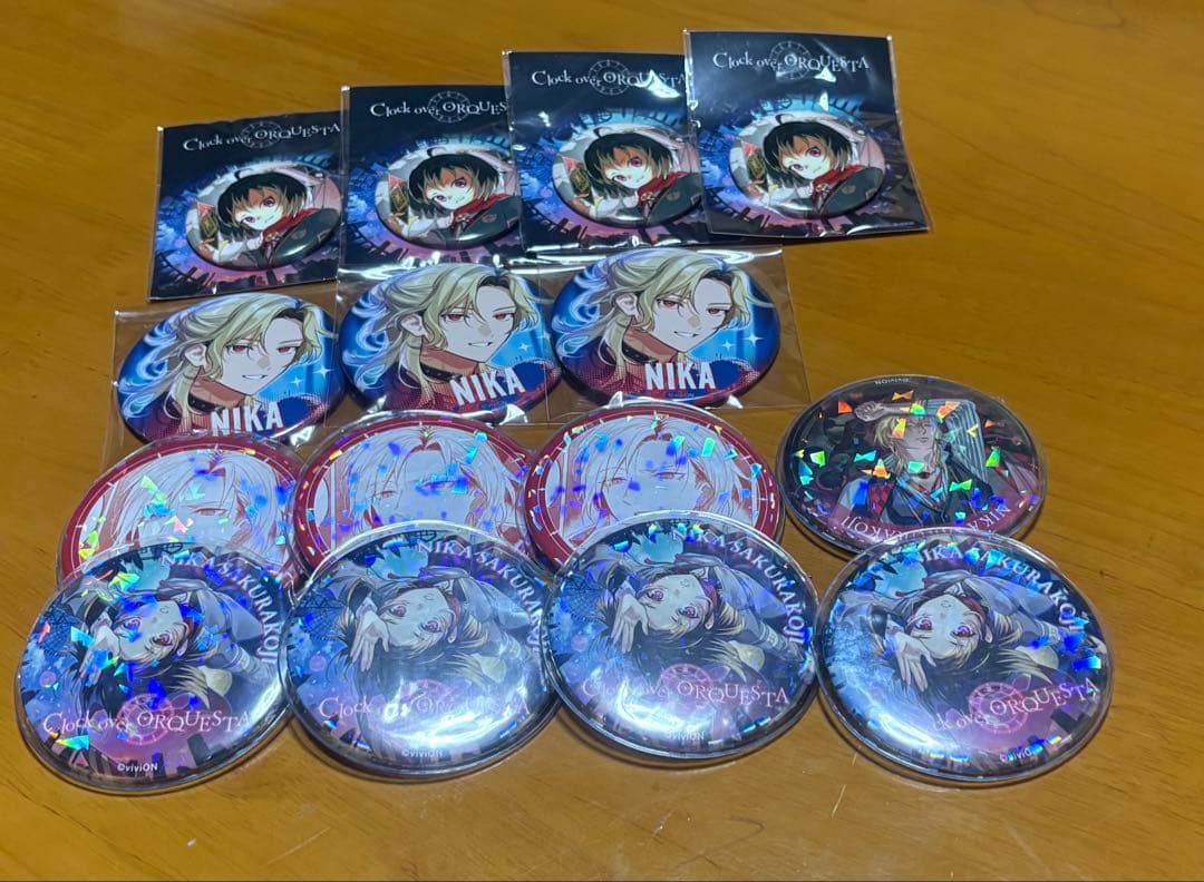 【月末まで値下げ】クロケスタ 二香 缶バッジ まとめ