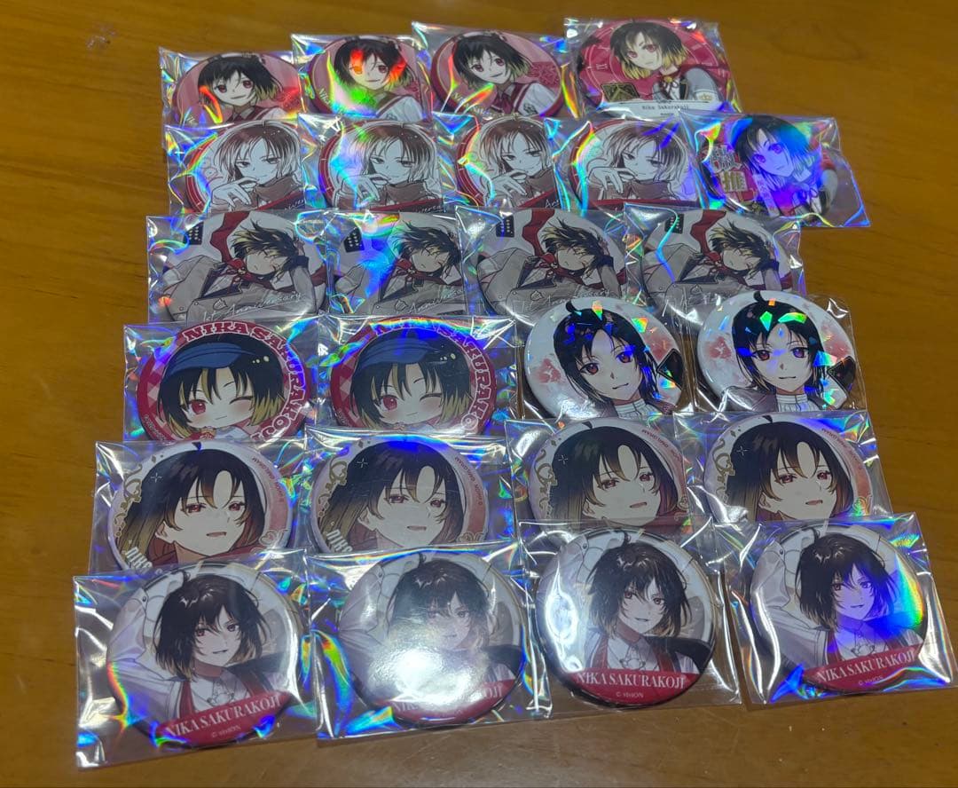 【月末まで値下げ】クロケスタ 二香 缶バッジ まとめ