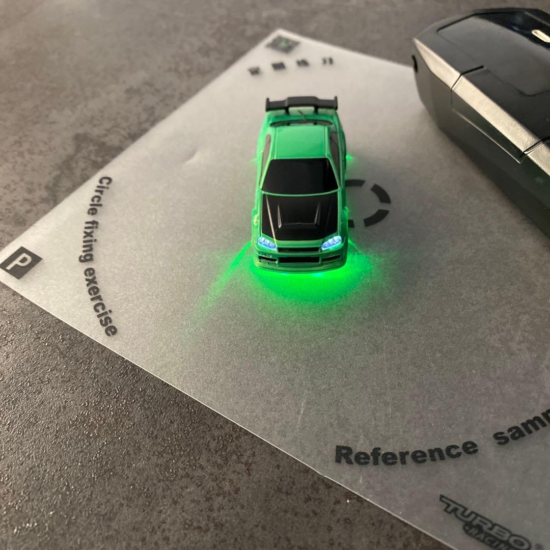 Turbo Racing 1/76 C64-GN ドリフトカー グリーン