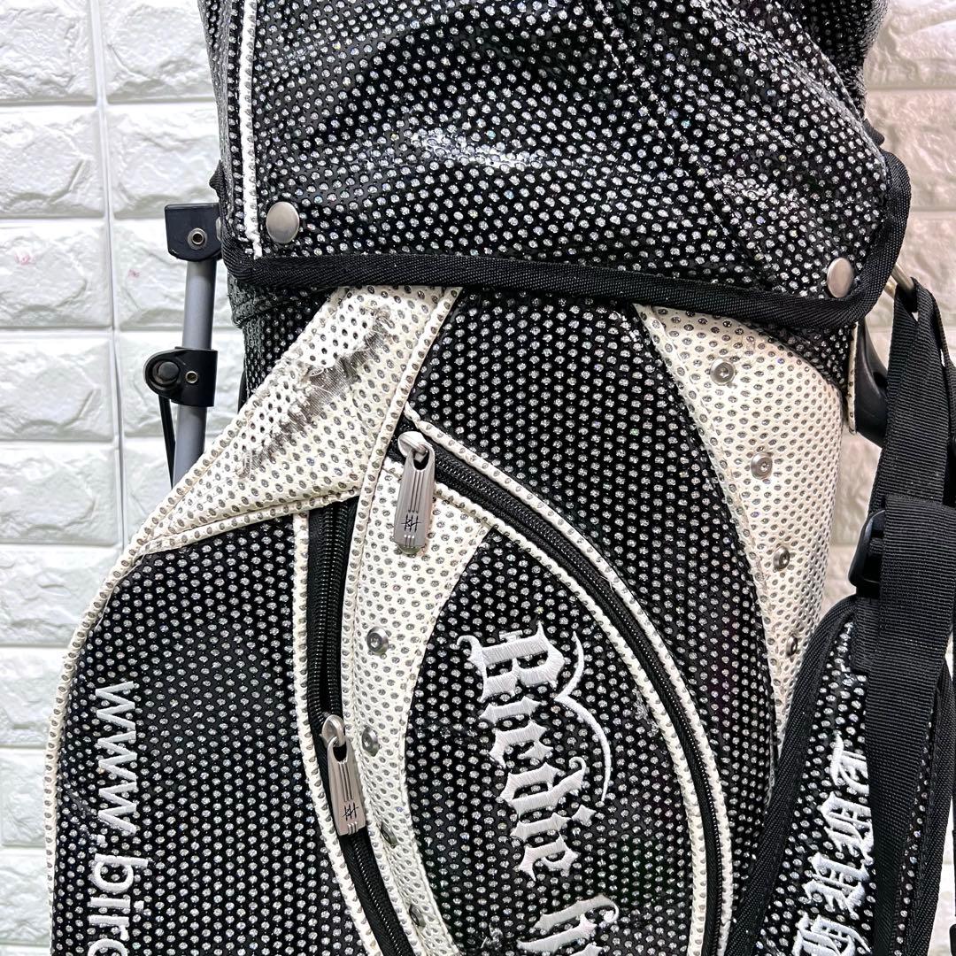 希少　BIRDIE HUNT キャディーバッグ　スタンド式　ラメ　軽量
