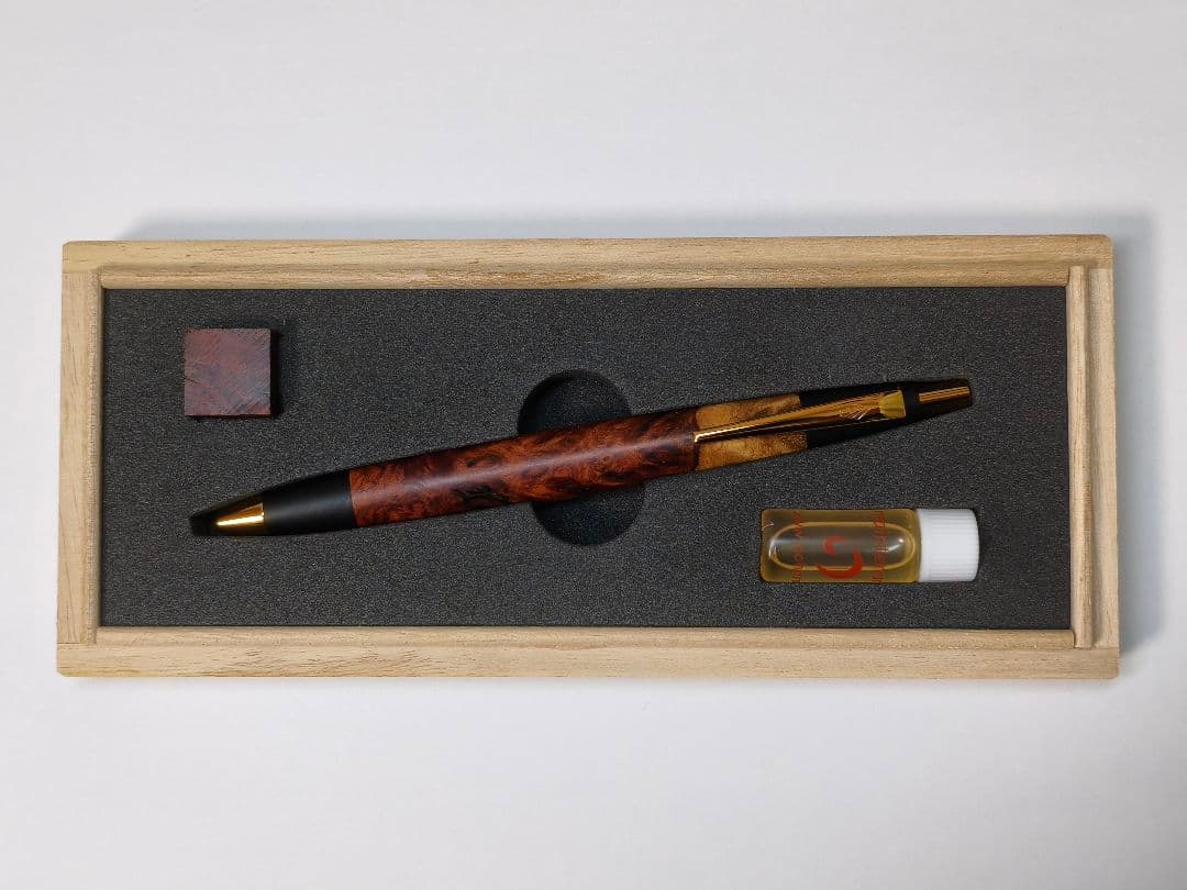 野原工芸 特上花梨瘤 ボールペン スタンダード