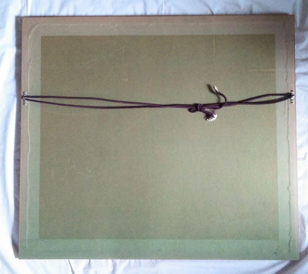 田崎広助　「白富士」リトグラフ　版画　絵画　真作　貴重な作品