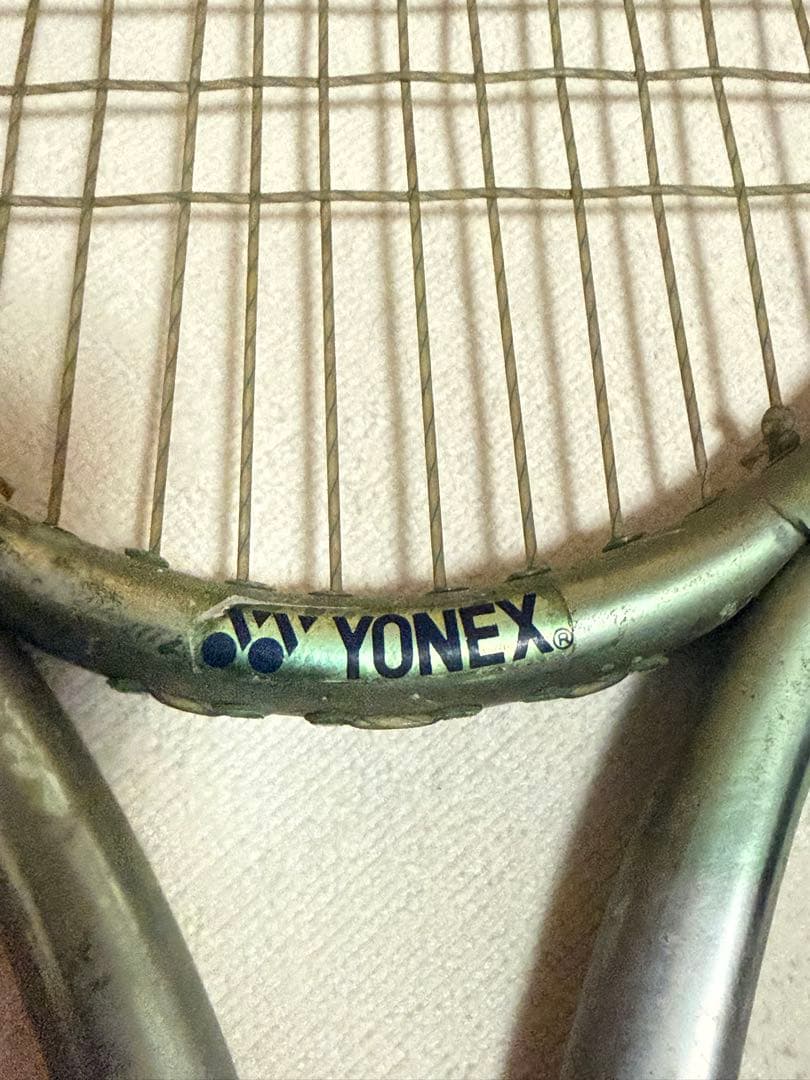 テニスラケット(硬式用) 緑色 フレーム