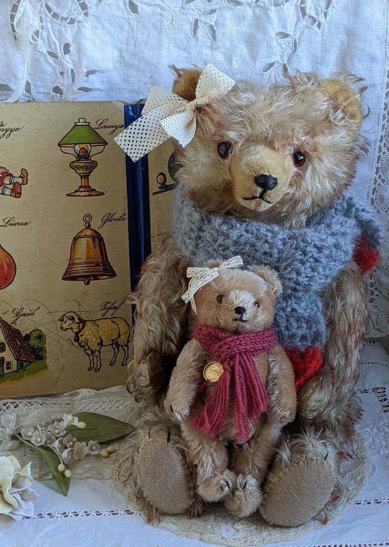 【k】アンティークベア　アンティークテディベア　ハーマン