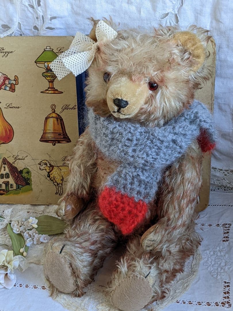 【k】アンティークベア　アンティークテディベア　ハーマン