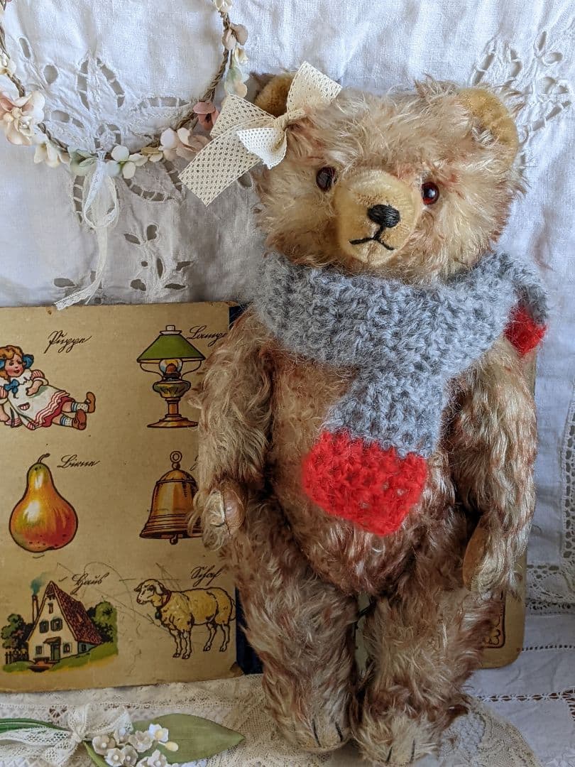 【k】アンティークベア　アンティークテディベア　ハーマン