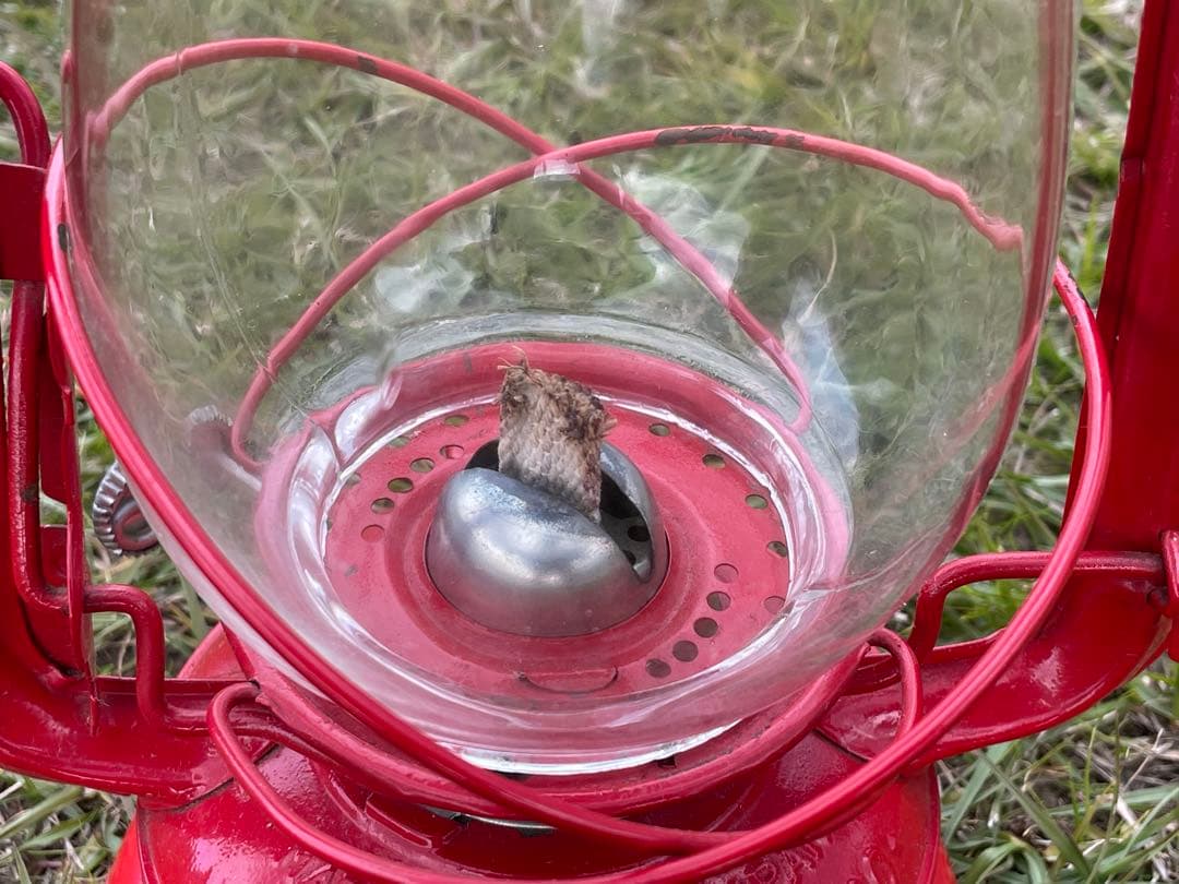 別所ランプ　No.500 ウィール 赤 オイルランタン 日本製