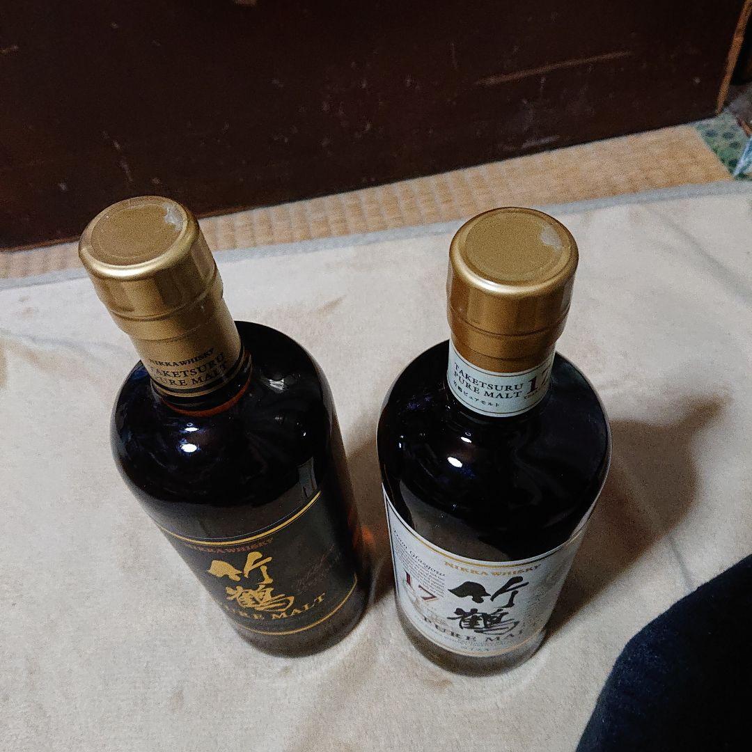 竹鶴ピュアモルト1本竹鶴17年1本