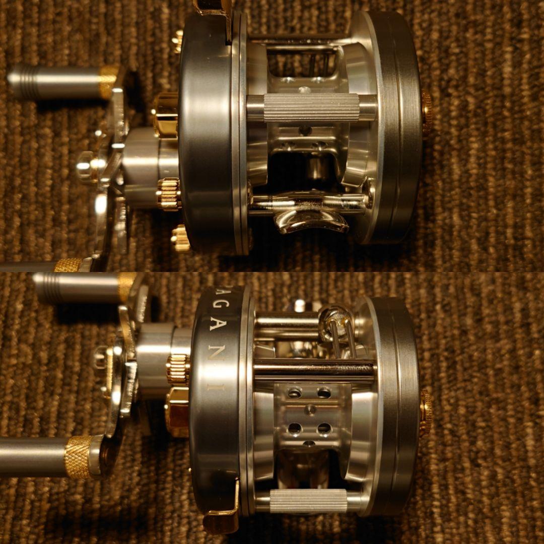 新品メガバスx五十鈴パガーニP200Lブラックパール/ゴールド シルバーカスタム