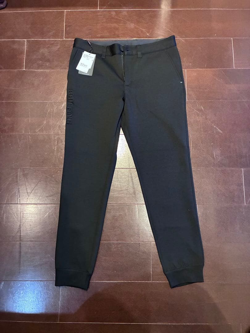 BRIEFING ブリーフィング 3Dロゴ ジョガーパンツ ブラック XL