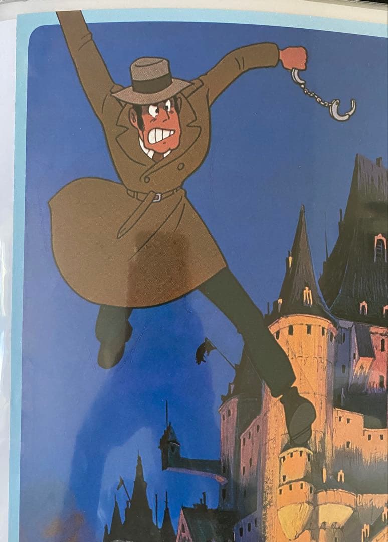 【激レア】カリオストロの城　ルパン　クラリス　ポスター　宮崎駿　B2サイズ　D