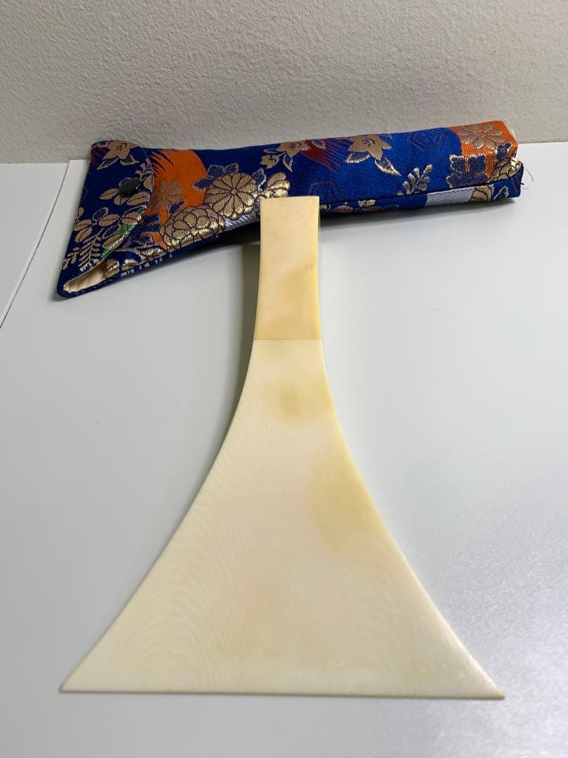 sak0403専用 三味線 天然素材の高級バチ マンモス 牙 中古品