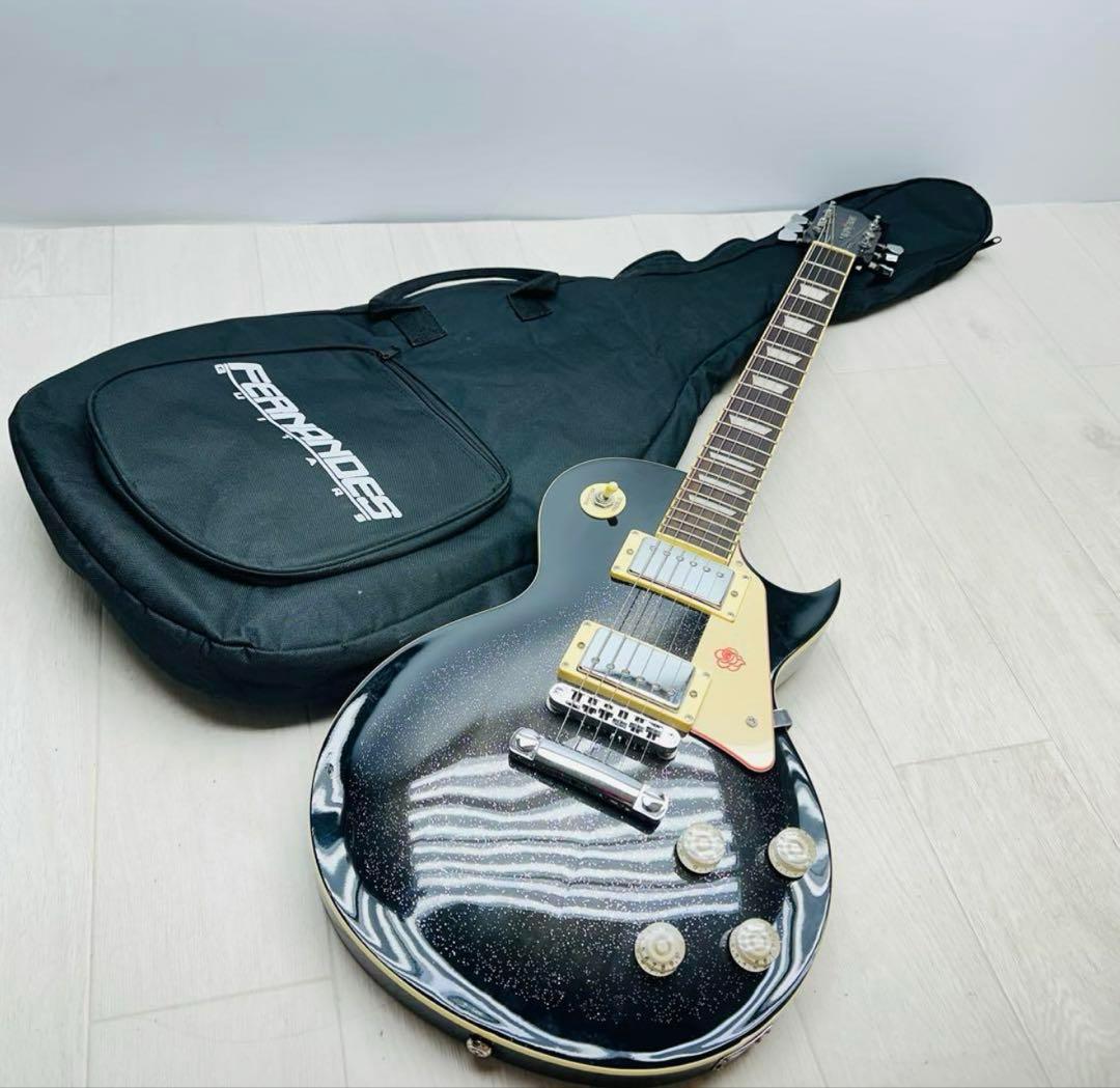 レスポールタイプ エレキギター ブラック